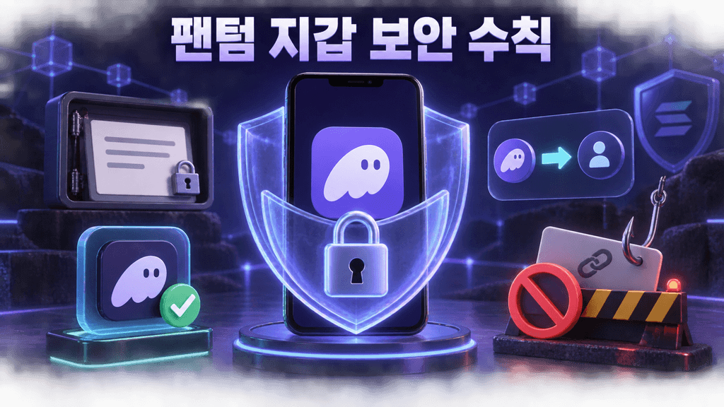 팬텀 지갑 복구 문구와 피싱 예방 보안 수칙