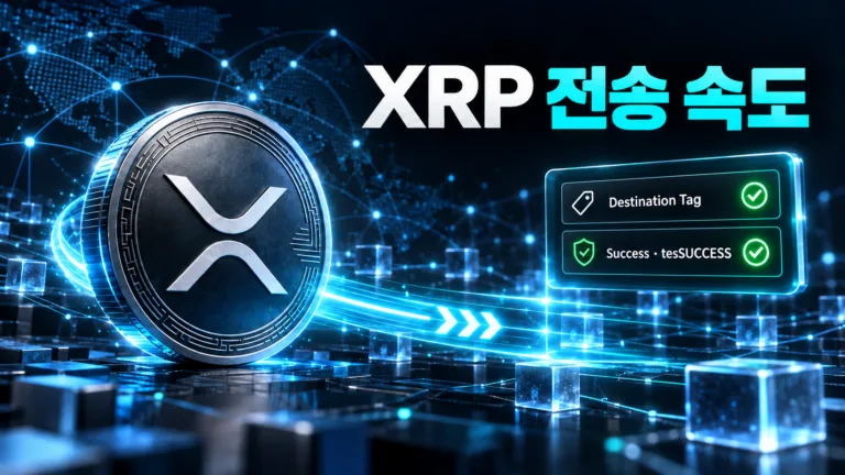 XRP 전송 속도와 데스티네이션 태그 및 거래 성공 상태 확인 방법